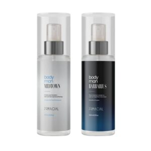 Kit Body Splash Masculino Barbarius E Midtown 200ML Primacial Perfume