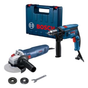 Kit Bosch 220v Furadeira Impacto Gsb 13 RE Esmerilhadeira Gws 700
