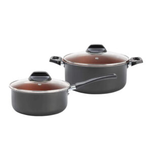 Kit Brinox Topázio Panela 18cm 1,9L Caçarola 18cm 1,9L Antiaderente