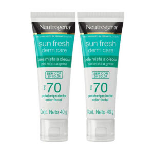 Kit C 2 Protetor Solar Facial Neutrogena Mista A Oleosa 40G
