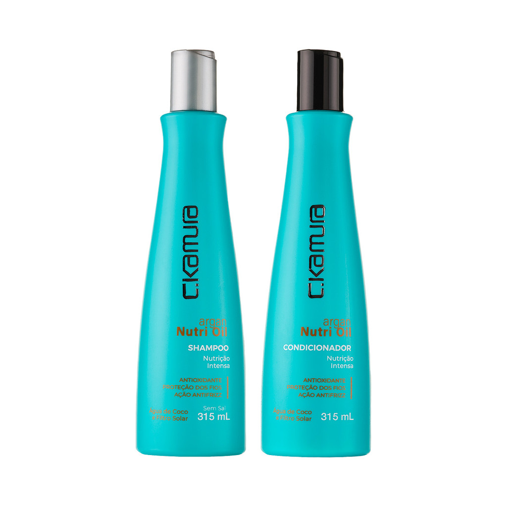 Kit C.Kamura Argan com Shampoo e Condicionador