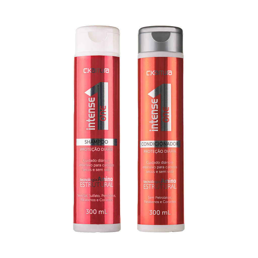 Kit C.Kamura Proteção Diária 300 mL com Shampoo e Condicionador — Cabelos