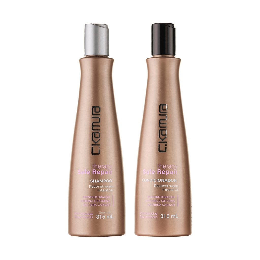 Kit C.Kamura Safe Repair com Shampoo e Condicionador