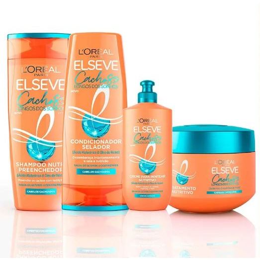 Kit Cachos dos Sonhos L'Oréal Paris Shampoo e Condicionador 200ml — Cabelos