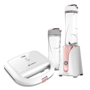 Kit Cadence Dream Rosé Gold Blender E Sanduicheira 220V