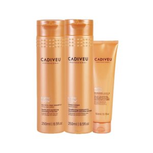 Kit Cadiveu Nutri Glow Shampoo Condicionador Leave-In 150ml