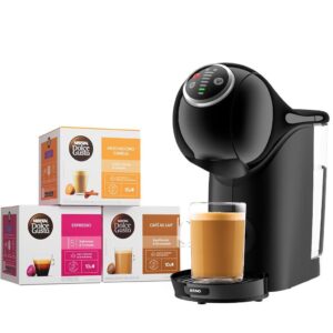 Kit Cafeteira Dolce Gusto Genio S Plus Preta 30 cápsulas