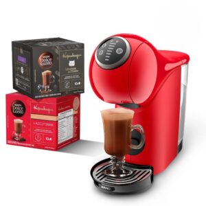 Kit Cafeteira Dolce Gusto Genio S Plus Vermelha Bebidas Kopenhagen