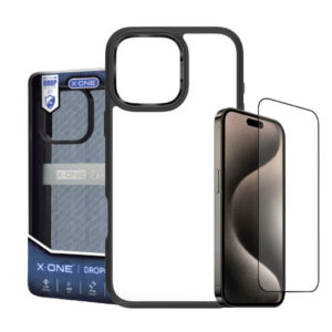 Kit Capa Capinha Película para Iphone 16 Plus e Pro Max X-One Case