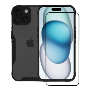 Kit Capa case capinha Dual Shock Sense e Pelicula Ultra Glass para