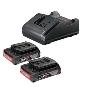 Kit Carregador GAL18V-20 Bivolt E 2 Baterias 2AH Bosch