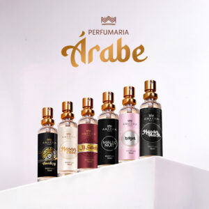 Kit Casal Amakha Paris Ele e Ela 6 Perfumes de Bolso 15ml Inspirados