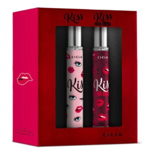 Kit Ciclo Kiss e Kiss You More Perfume Deo Colônia 30ml Presente