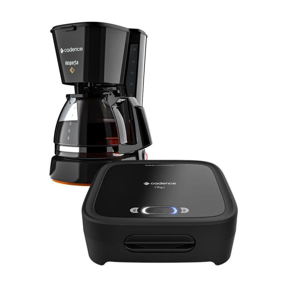 Kit Click Cadence Sanduicheira E Cafeteira Desperta 110V