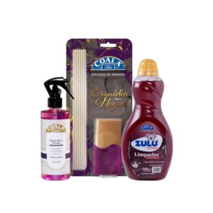 Kit Coala- 1 Home Spray 1 Difusor de Aromas 1 Limpador Perfumado Zulu