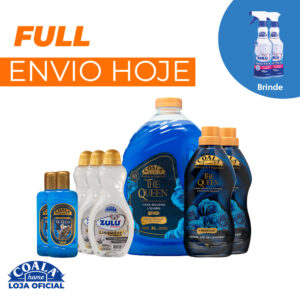 Kit Coala Mega Limpeza Perfumada The Queen Brinde 2 Passa Fácil Zulu