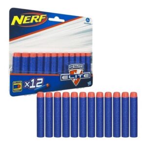 Kit Com 12 Dardos Nerf Elite Originais Hasbro