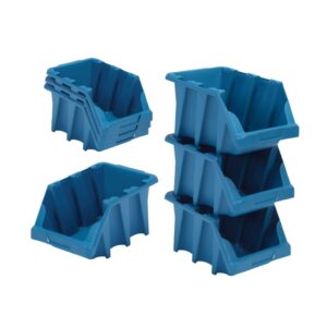 Kit com 12 Gaveta de Plastico Organizadora Empilhavel N3 Presto