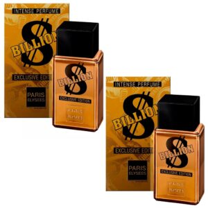 Kit Com 2 Perfumes Paris Elysees Billion Exclusive Edition 100ml