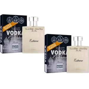 Kit Com 2 Perfumes Paris Elysees Vodka Extreme 100ml
