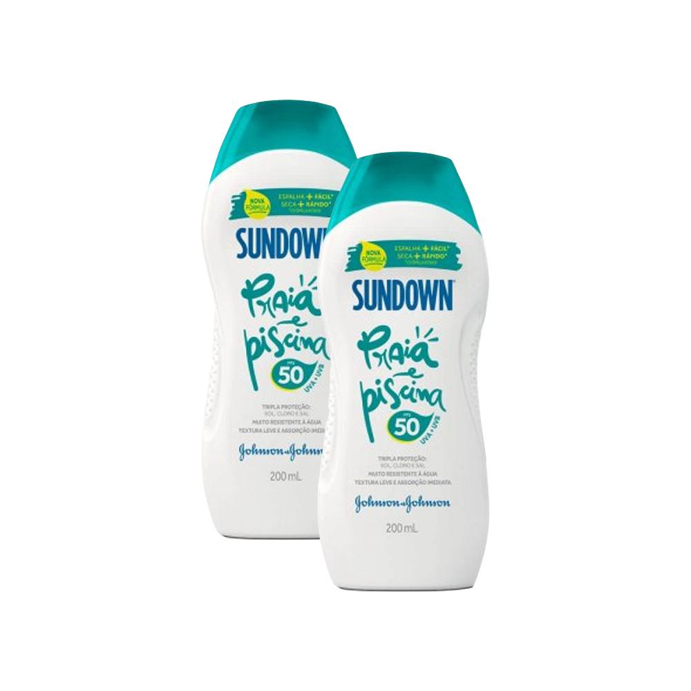 Kit com 2 Protetor Solar Sundown Starck Fps 50 200ml