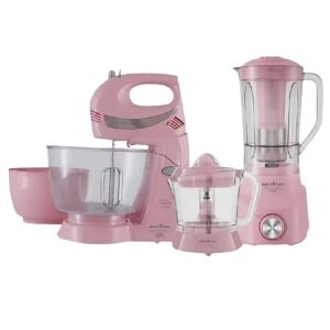 Kit Cozinha 3 em 1 BKT51R com Batedeira Liquidificador Espremedor