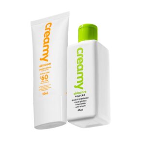 Kit Creamy Skincare Protetor Solar Facial Fps 60 Tranexâmico
