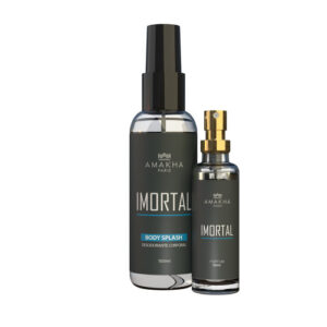 Kit Duo Imortal Perfume de 15ML Body Splash de 100ML