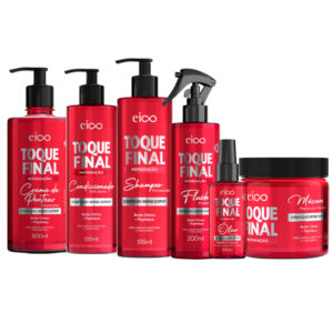 Kit Eico Toque Final Reparação Shampoo 515ml Condicionador 515ml