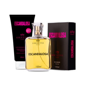 Kit Essencial Feminino Escandalosa: Perfume 100ml Hidratante 80ml