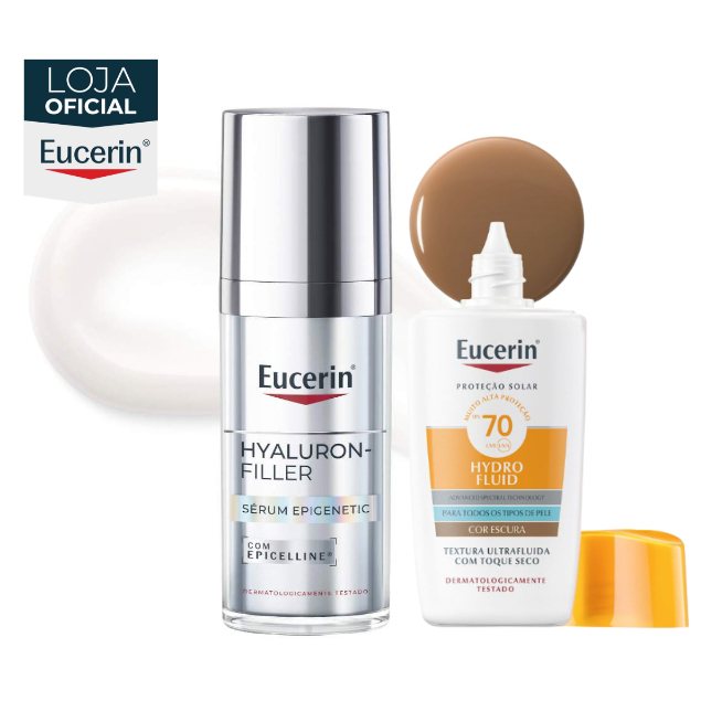 Kit Eucerin Sérum Facial Anti-idade Epigenetic 30ml Sun Protetor