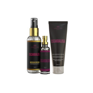 Kit Feminino Escandalosa: Perfume 15ml Body Splash Hidratante Amakha