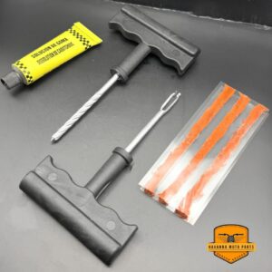 Kit Ferramentas Reparo P Conserto de Pneus Sem Câmara