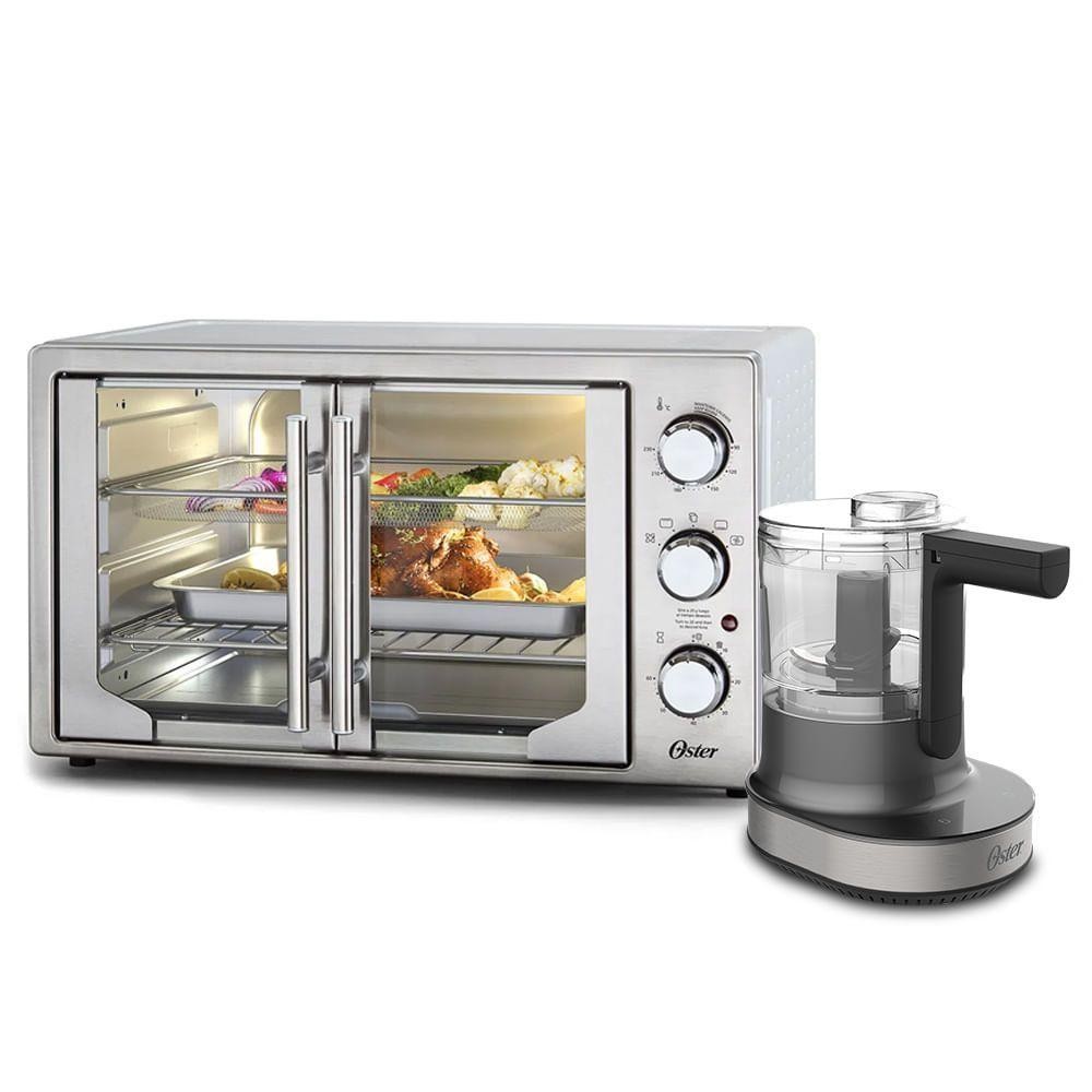 Kit Forno e Fryer French Door E Processador Oster Up Down 220V — Informática