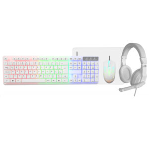 Kit Gamer Evolut Starter 4×1 EG-55, Mouse, Teclado, Headset e