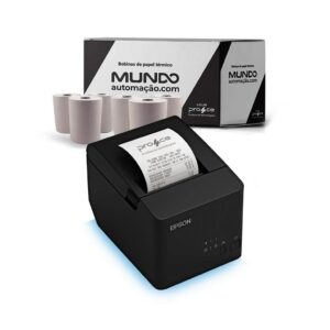 Kit Impressora Epson Tm-T20X USB Serial Bobina 80×40 30 Un