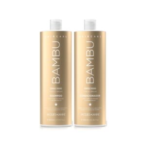 Kit Jacques Janine Hair Care Bambu Shampoo 800ml Condicionador 750ml