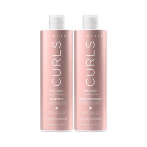 Kit Jacques Janine Hair Care Curls Shampoo 450ml Condicionador 440ml