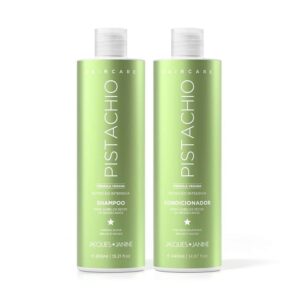 Kit Jacques Janine Hair Care Pistachio Shampoo 450ml Condicionador