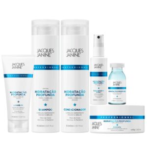 Kit Jacques Janine Hidratação Profunda Shampoo Condicionador 240ml