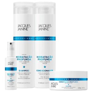 Kit Jacques Janine Hidratação Profunda Shampoo Condicionador 240ml