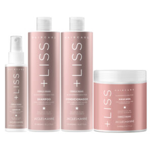 Kit Jacques Janine Liss Shampoo 450ml Condicionador 440ml Máscara