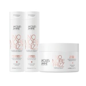 Kit Jacques Janine No More Frizz Shampoo Condicionador Leave-In 240ml