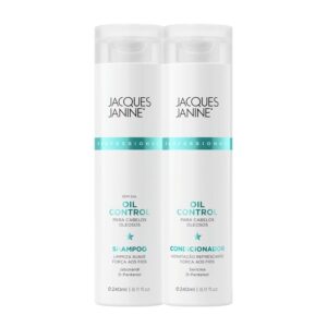 Kit Jacques Janine Oil Control Shampoo Condicionador Controle
