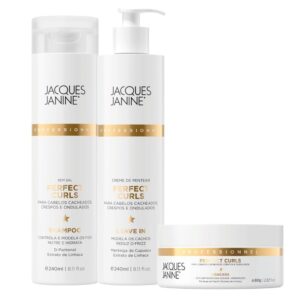 Kit Jacques Janine Power Perfect Curls Shampoo 240ml Leave-In