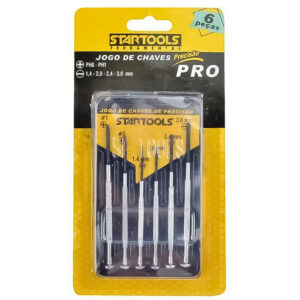 Kit Jogo Chaves De Precisão 6 Peças Estojo Para Manutenção Eletrônico