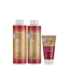 Kit Joico K-Pak Color Therapy Shampoo 1L Condicionador 1L e Máscara
