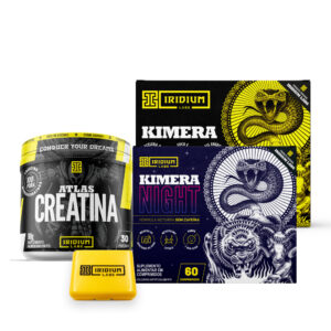 Kit Kimera Thermo Kimera night Creatina 90g Porta Caps Iridium Labs