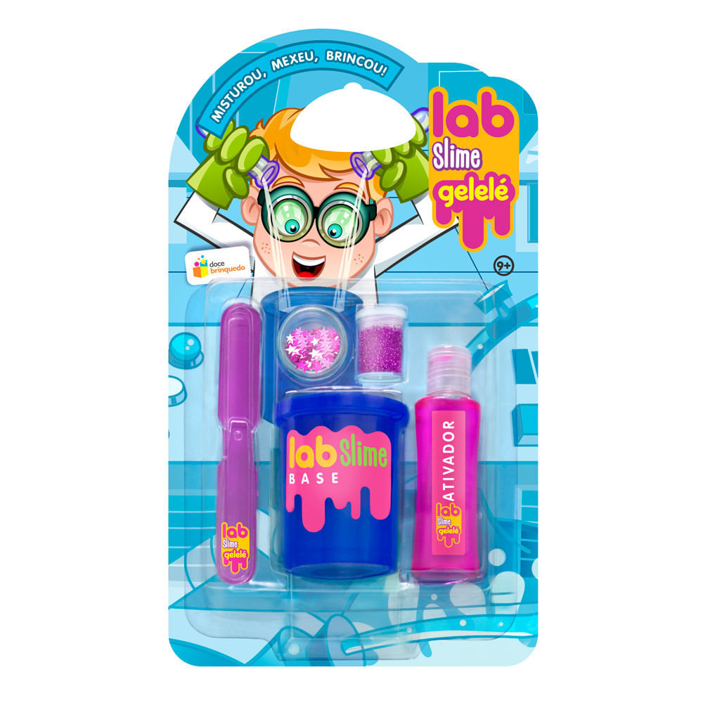 Kit Lab Slime Gelelé Laboratório Doce Brinquedo 9+ Meses Cores — Games e Brinquedos
