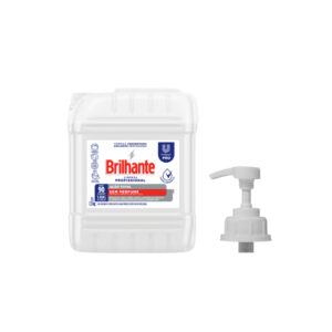 Kit Lava Roupas Líquido Ação Total Sem Perfume 7L Brilhante Válvula